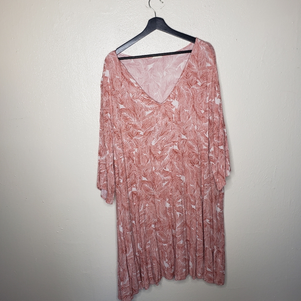 Kiyonna Issy Tunic Tiered Mini Tunic Babydoll Dress